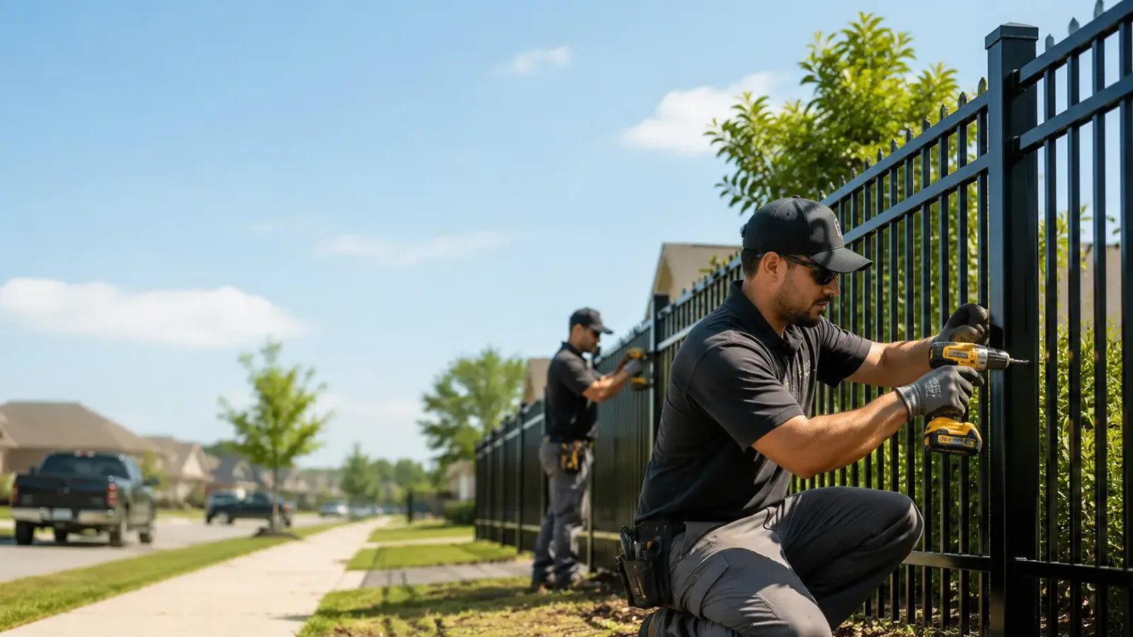 Metal Fence Installation in Mather, PA